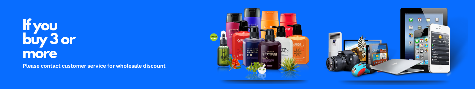 if you buy 3 or more, (1)